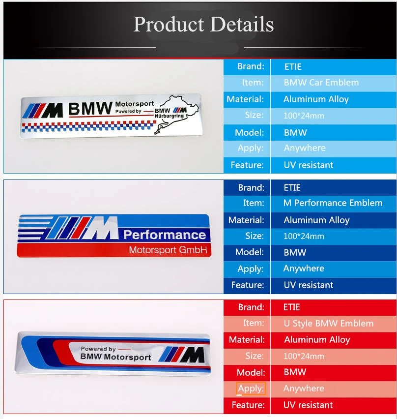 BMW emblem badge