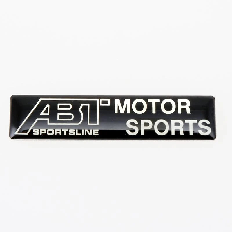 ABT aluminum epoxy sticker