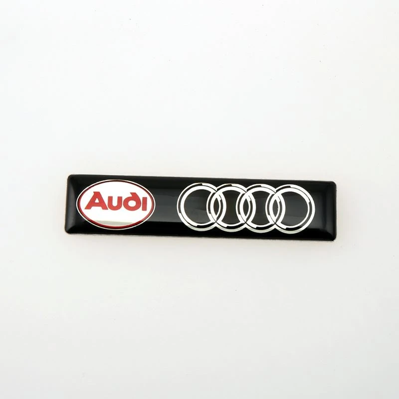 Audi aluminum epoxy emblem Audi aluminum epoxy emblem