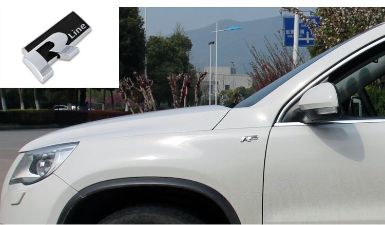 Rline auto emblem badge