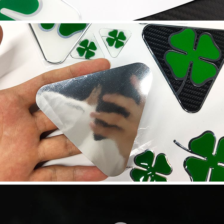 epoxy logo sticker