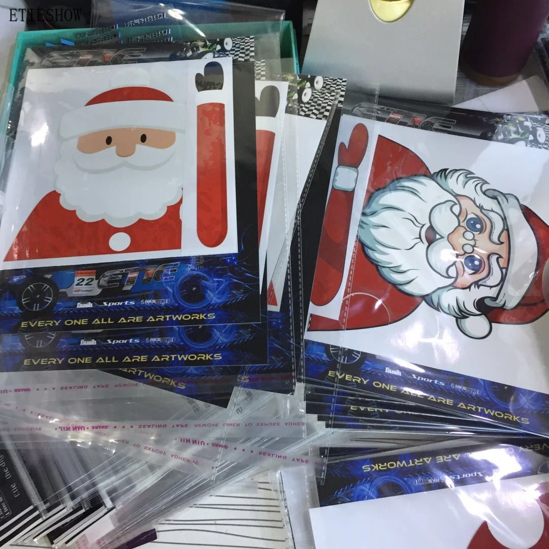 Christmas car window wiper sticker decal Christmas car window wiper sticker decal