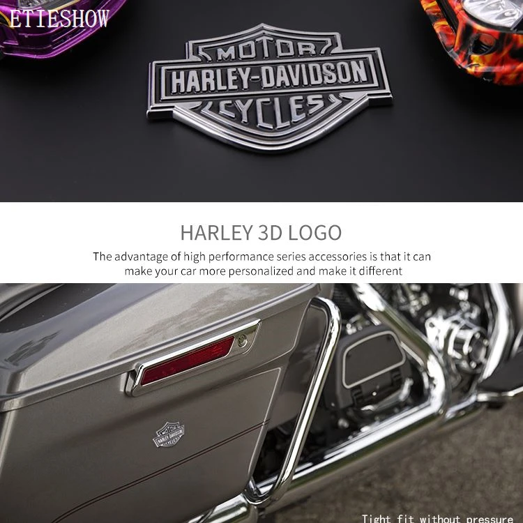 Harley metal sticker