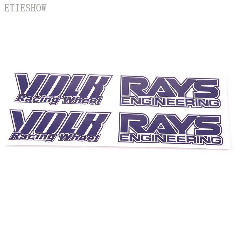 volk racing wheel decals