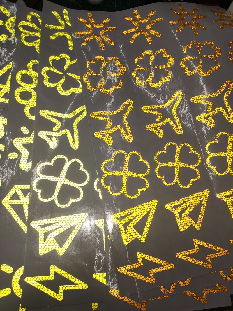 High Reflective Diamond Stickers