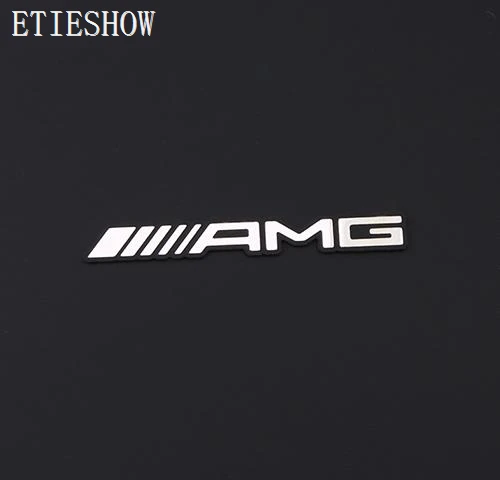 ملصق AMG غير القابل للصدأ لعجلة قيادة السيارة