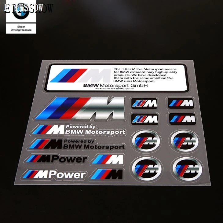 مجموعة ملصقات لسيارات BMW