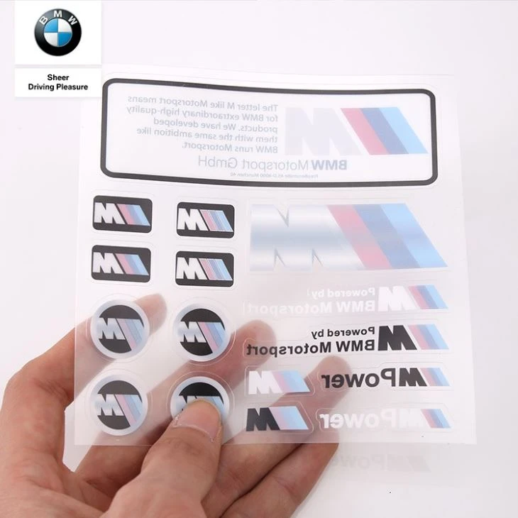 Sticker Set For Bmw