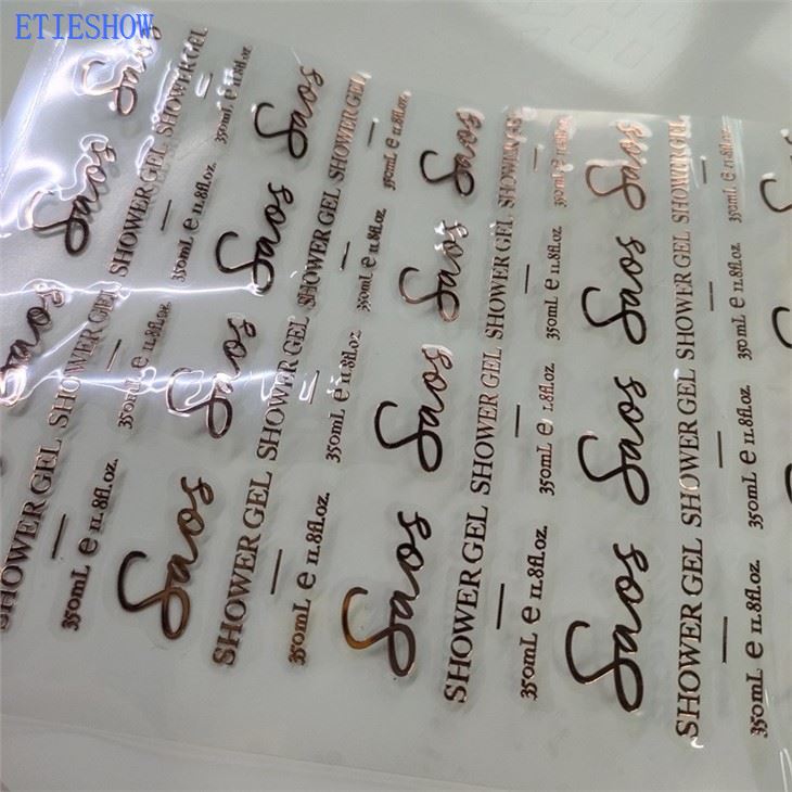 Electroplated Sticker