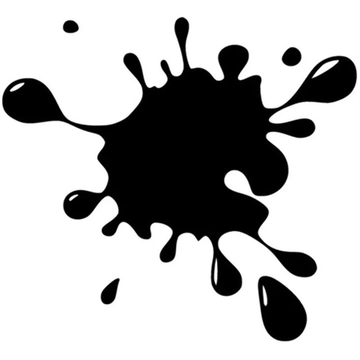Car Decal Sticker Ink Paint Sputtering Style