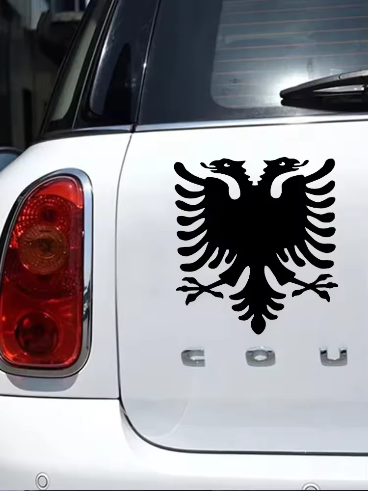 Albanian Double Headed Eagle Car Sticker
