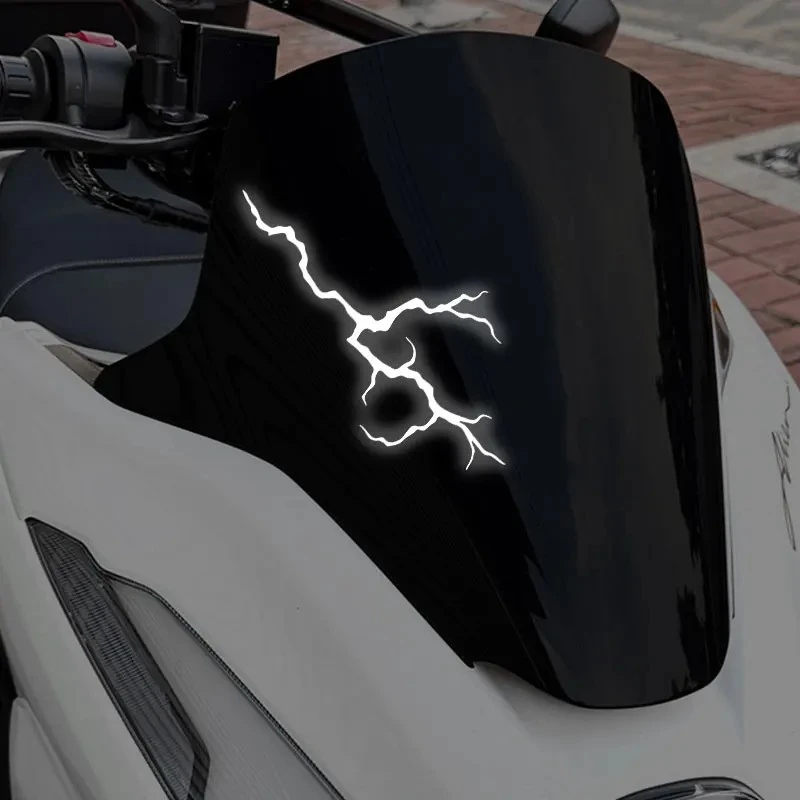 1PC Reflective Lightning Motorcycle Stickers price