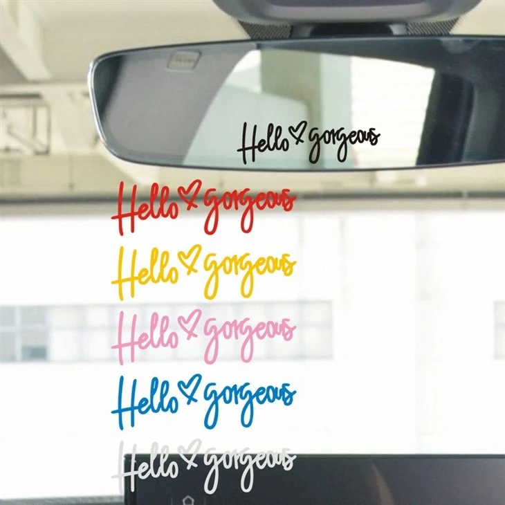 Car Sticker Letters Body Decal