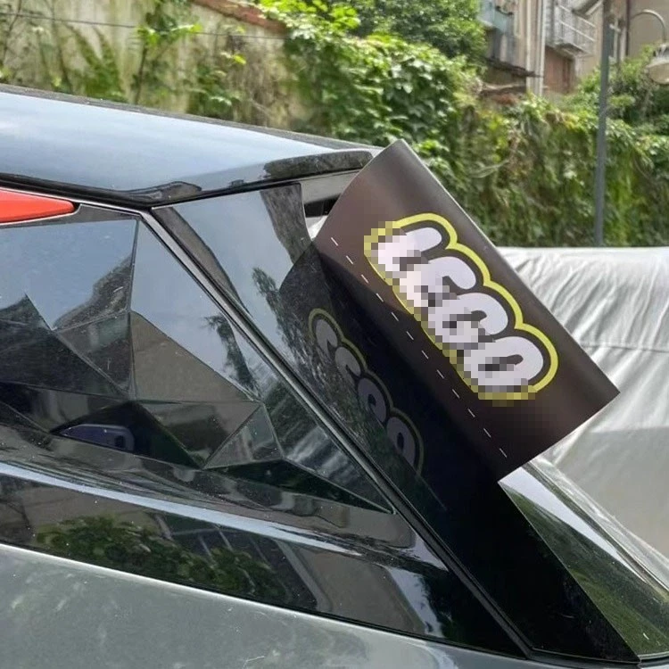 Car Sticker Label Vinyl Logo Decal