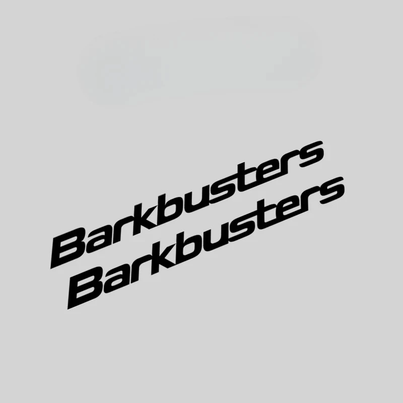 2pcs barkbusters ملصقات الدراجات النارية مقاومة للماء
