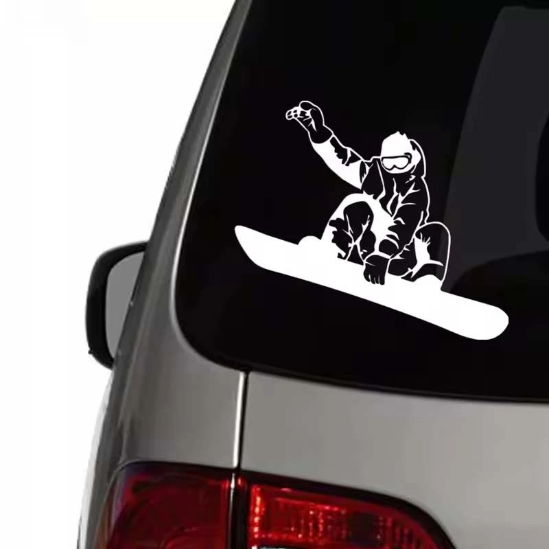 Snowboard Car Decal Waterproof Stickers