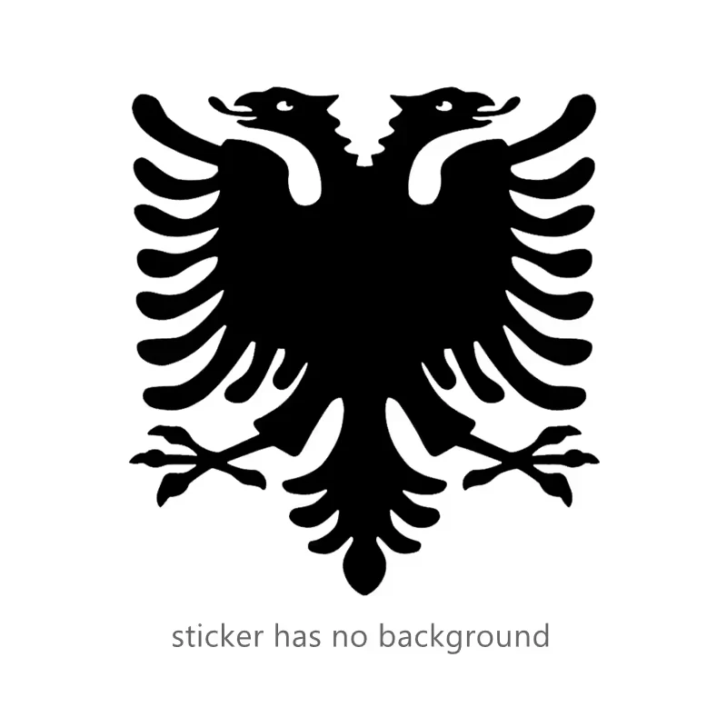 Albanian Double Headed Eagle Car Sticker