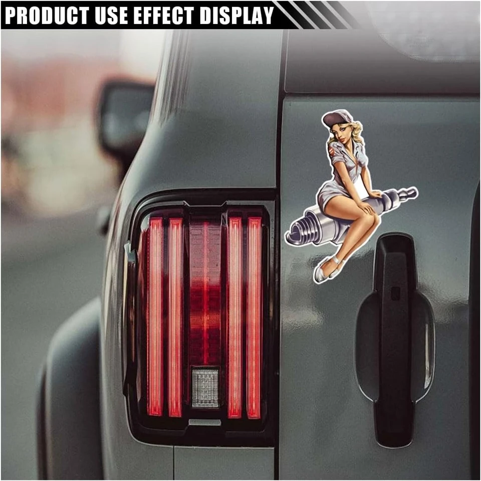 Girl Vintage Pinup Sticker