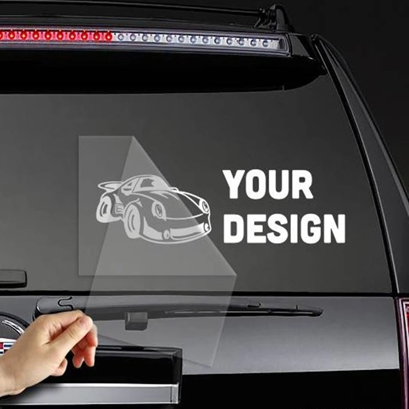 Custom Design Car Window Sticker Waterproof
