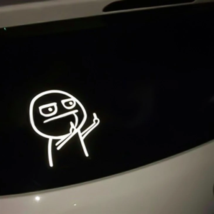 Funny Joke Egpull Style Car Decal
