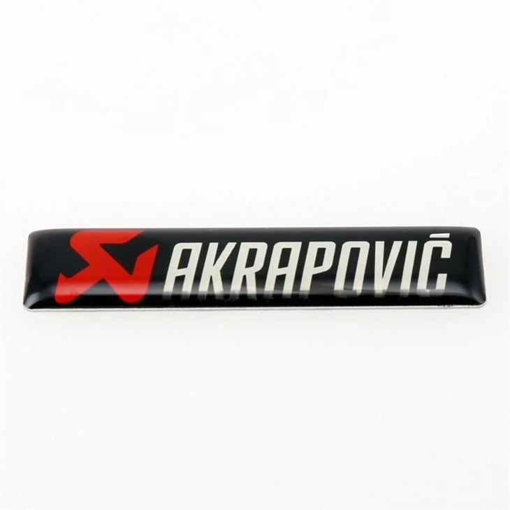 Akrapovic Abs Truning Style Car Badge