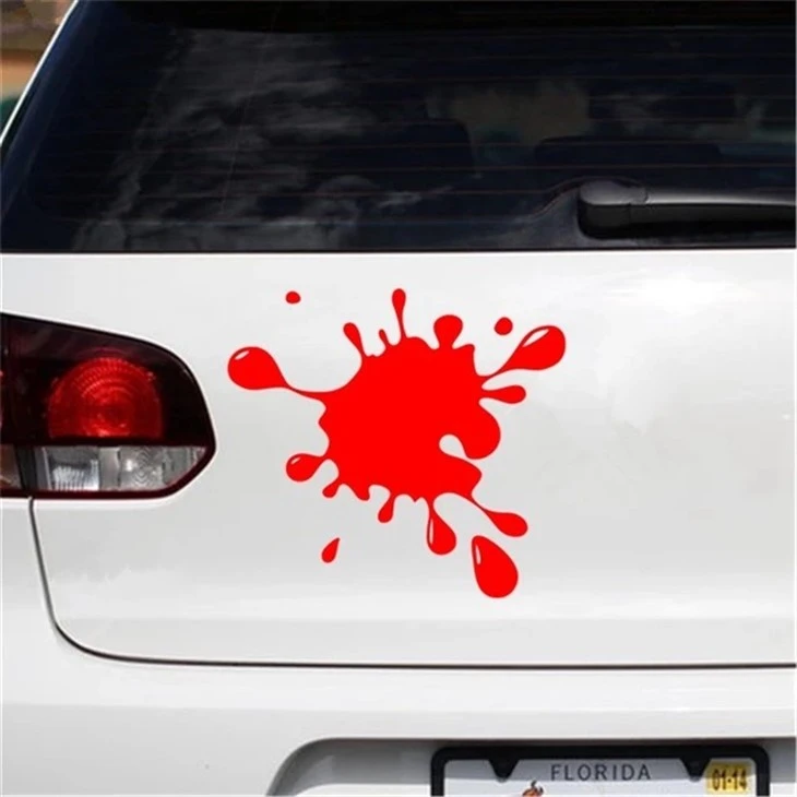 Car Decal Sticker Ink Paint Sputtering Style