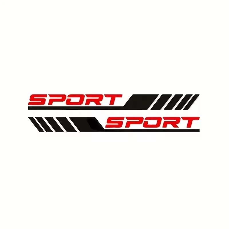 Et11374# Stylish Sport Diagonal Stripe Stickers