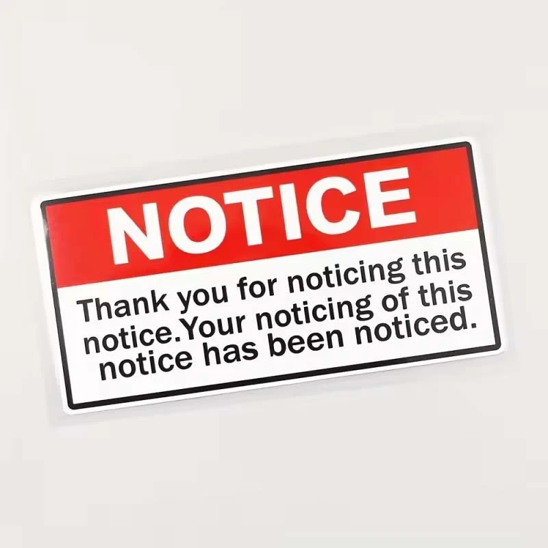 تحذيرات مضحكة خدش شارات ندبة