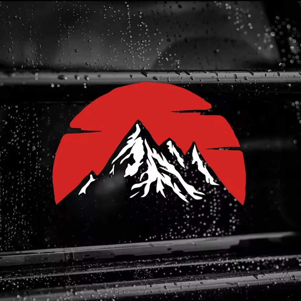 ملصق الشمس المزخرف المعدل من JDM