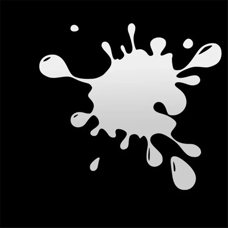 Car Decal Sticker Ink Paint Sputtering Style
