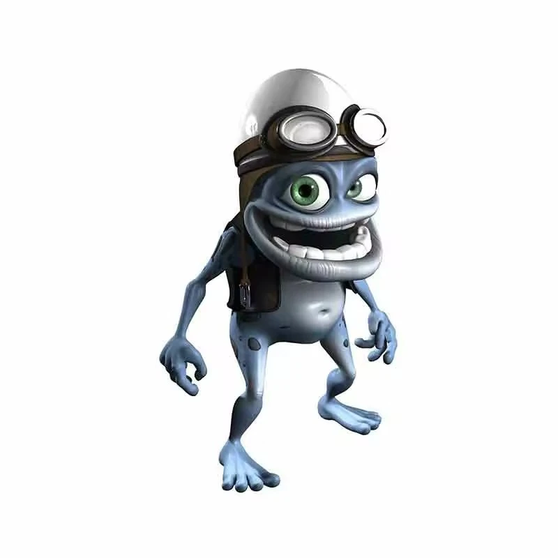 Crazy Frog Cartoon Decorative Decals