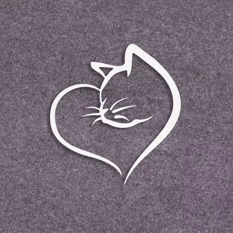 Cat Pattern Autocar Exterior Decoration