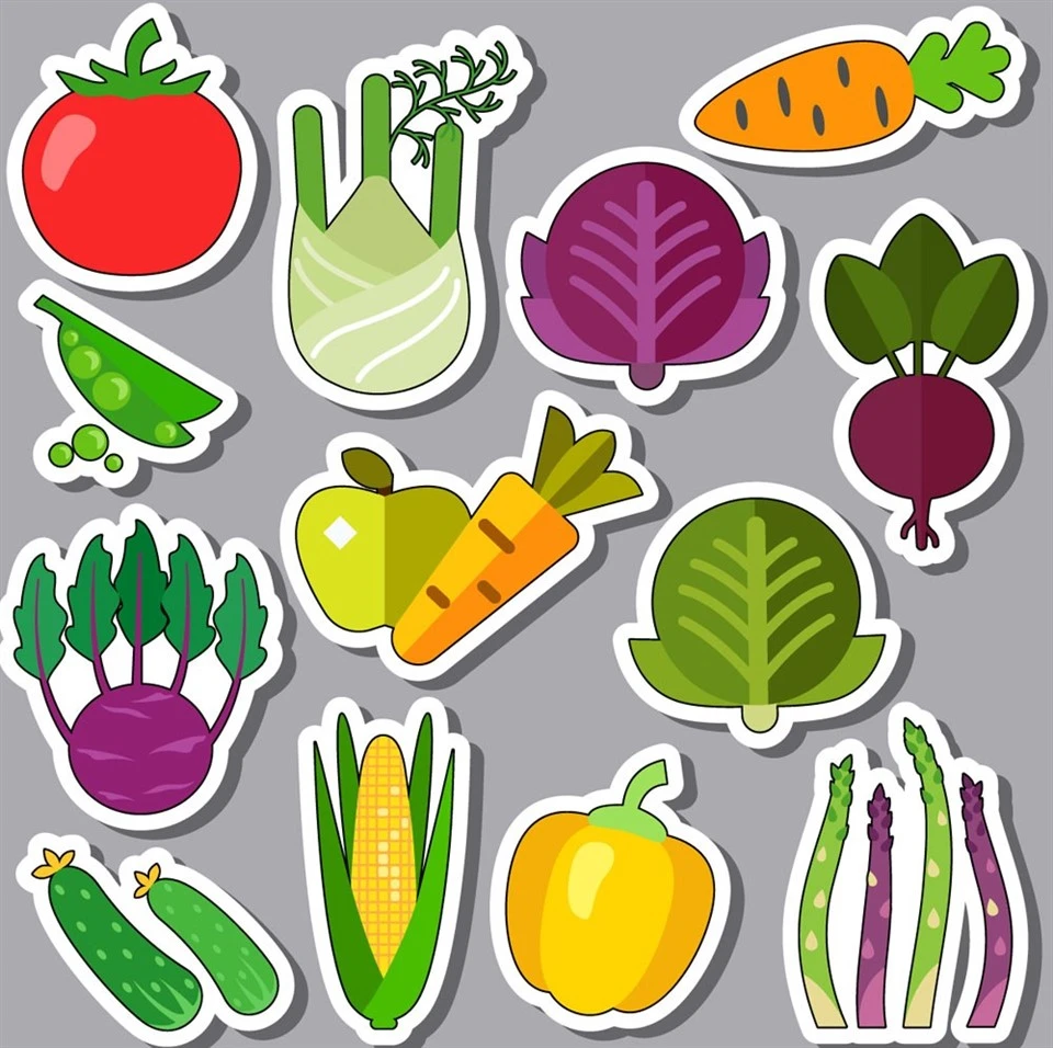 ملصق Carton Greens للتعليم المبكر