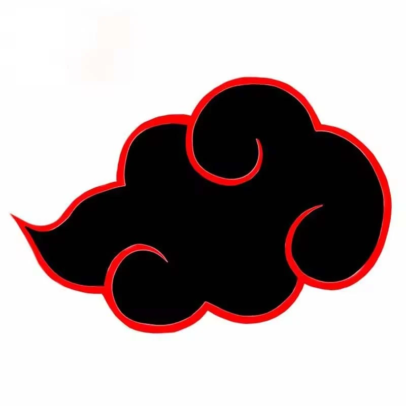 ET11380# Ninja Akatsuki Sign Vinyl Car Sticker