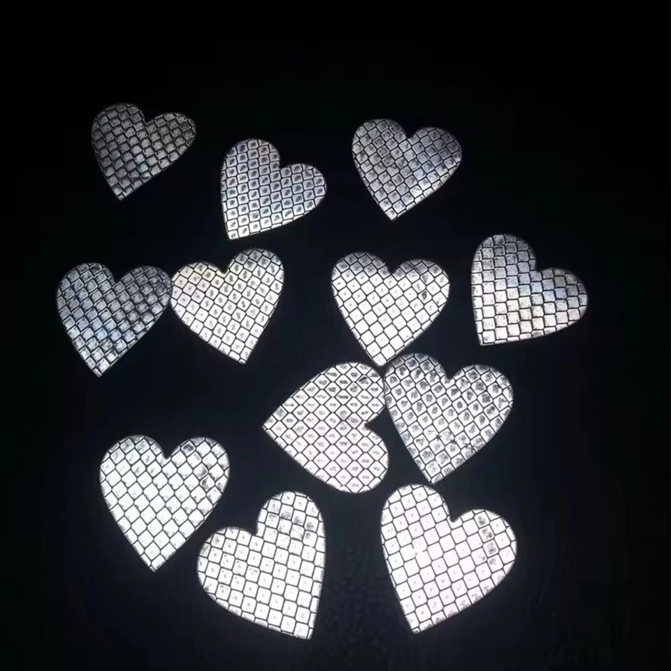Heart Shape Reflective Car Stickers
