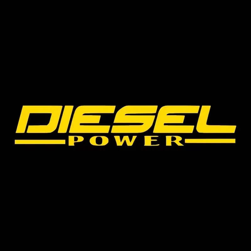 ET11375# Diesel Power Die-Cut Vinyl Decal