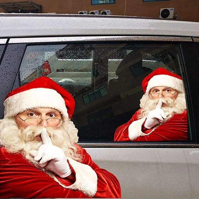 ملصق سانتا لجسم السيارة