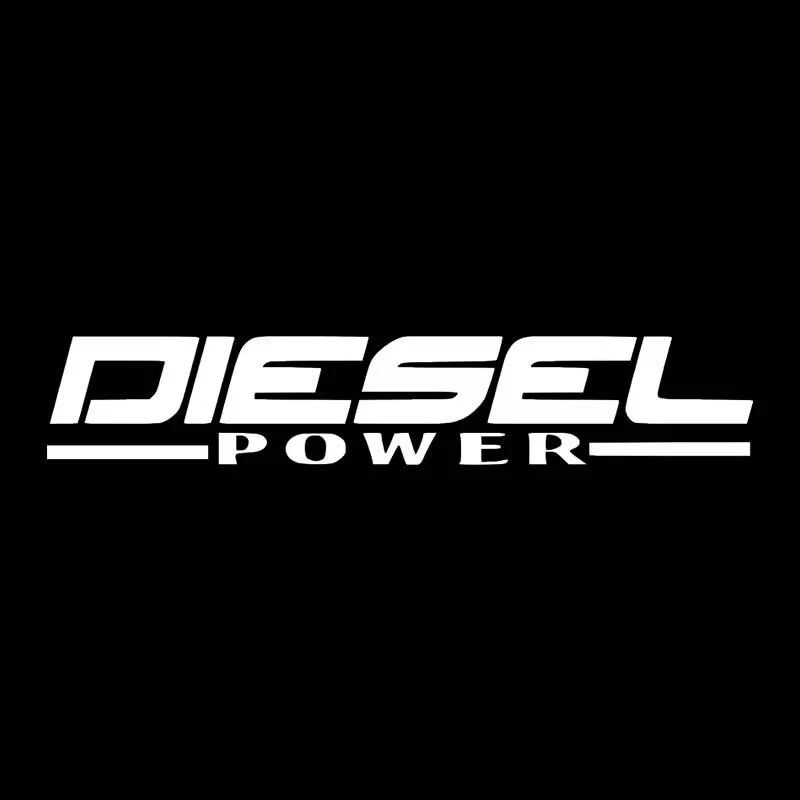 ET11375# Diesel Power Die-Cut Vinyl Decal