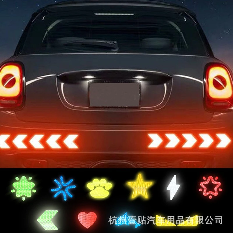 Reflective Safety Car Stickers