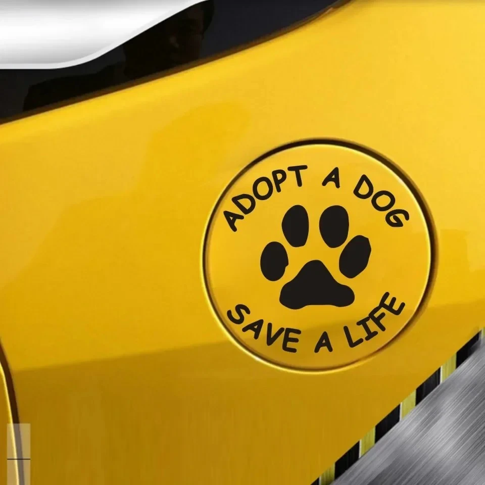 Adopt A Dog Save A Life Car Sticker factory