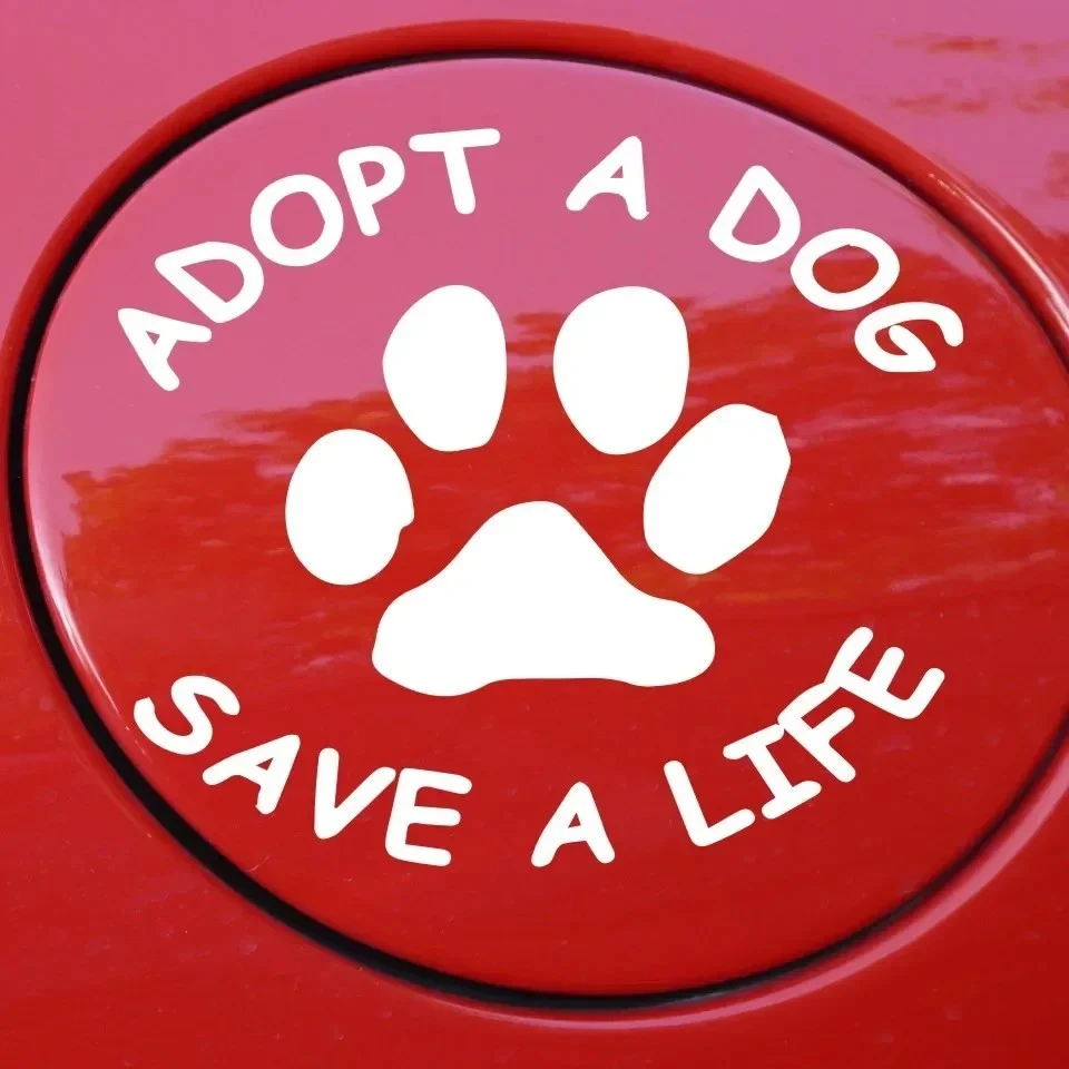 Adopt A Dog Save A Life Car Sticker best