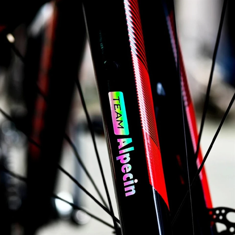 Alpecin Team Road Bicycle Frame Stickers factory
