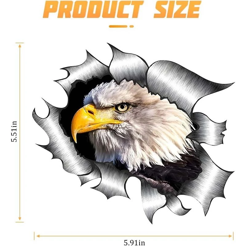 American Bald Eagle Sticker