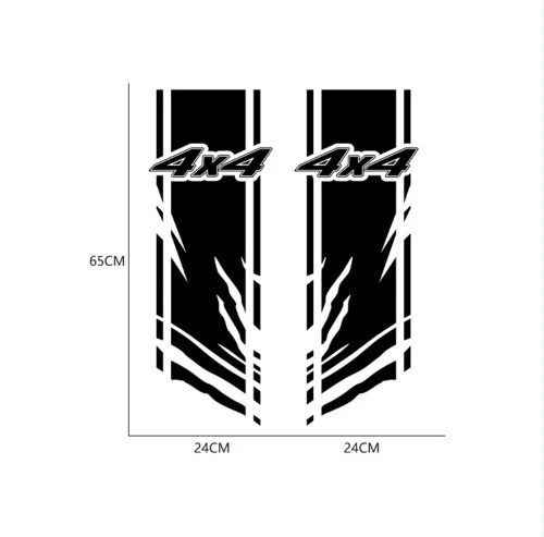 Country Cross Pickup Carriage Decal Sticker