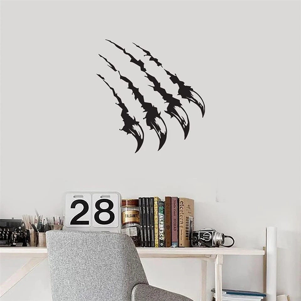 Bear Claw Car Window Sticker Waterproof