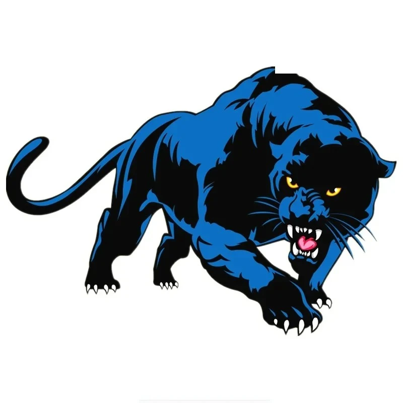 Blue Panther Print Personality Car Sticker best