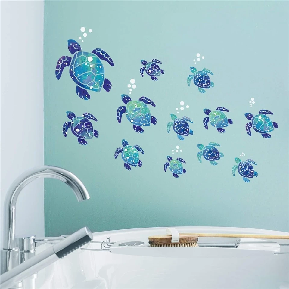 Sea Turtle Vinyl Stickers For Walls