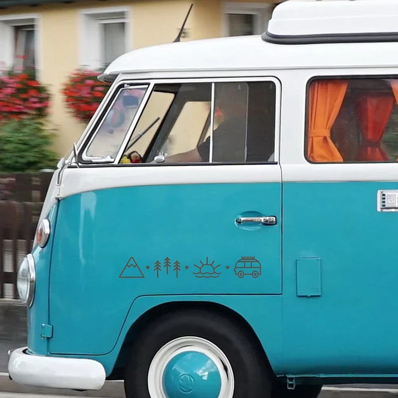 Camper Van Caravan Car Stickers