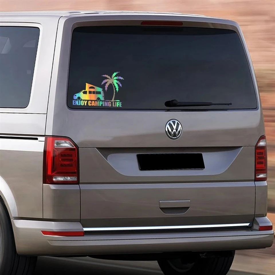 Camping Life Palm Tree Car Sticker best