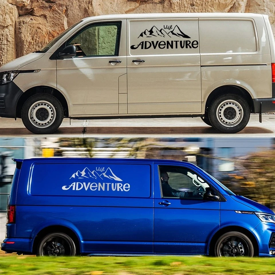 Car Adventure Mountain Decor Sticker suppliers